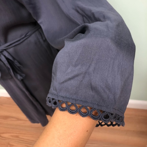 CyberJammies | Women's Modal Robe/Wrap | Grey - Picture 2 of 5